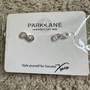 Park Lane Silver Infinity Studs